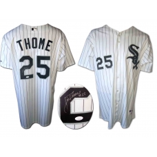 Jim Thome signed Chicago White Sox jersey size 52 JSA Authenticated